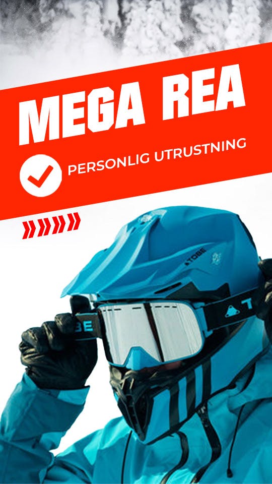 Mega rea personlig utrustning