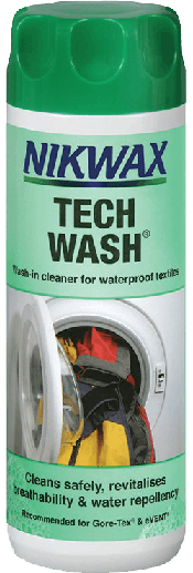  Tvätta vattentäta kläder med tech wash