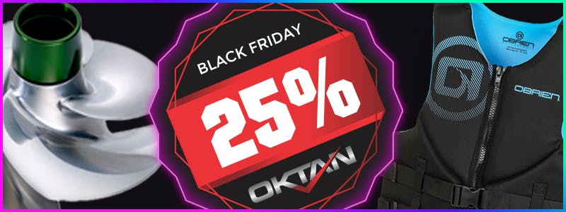 Black Friday 50% på utrustning, reservdelar och tillbehör till vattenskoter
