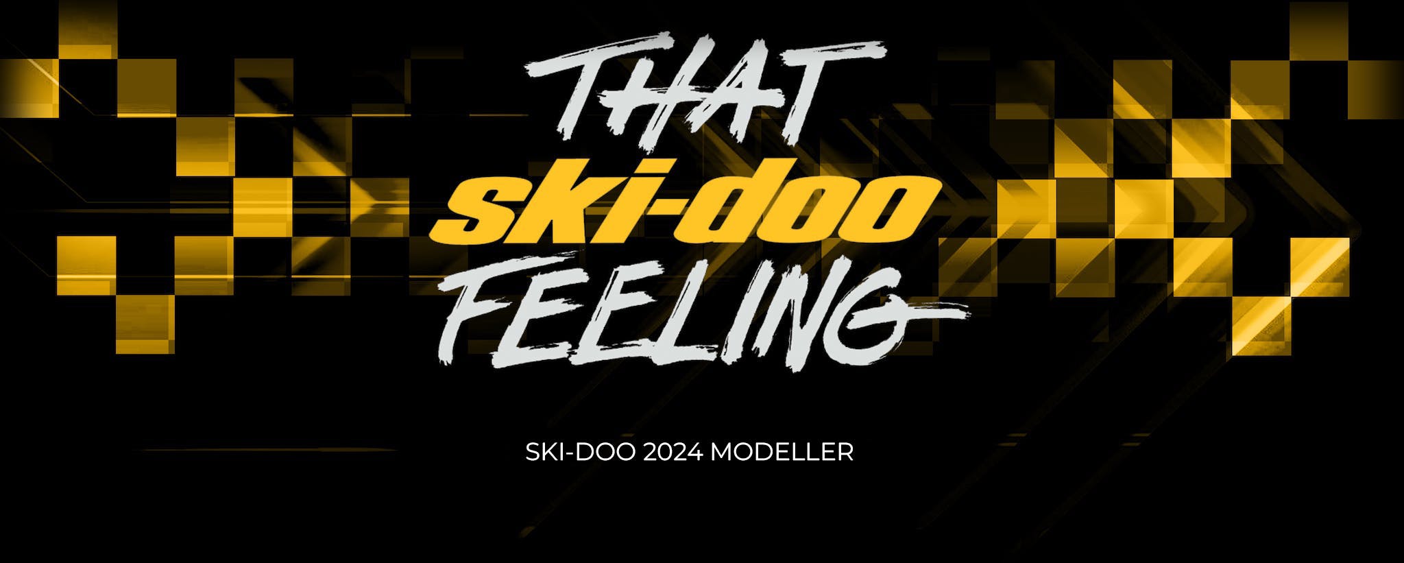 Ski-Doo 2024 modeller banner