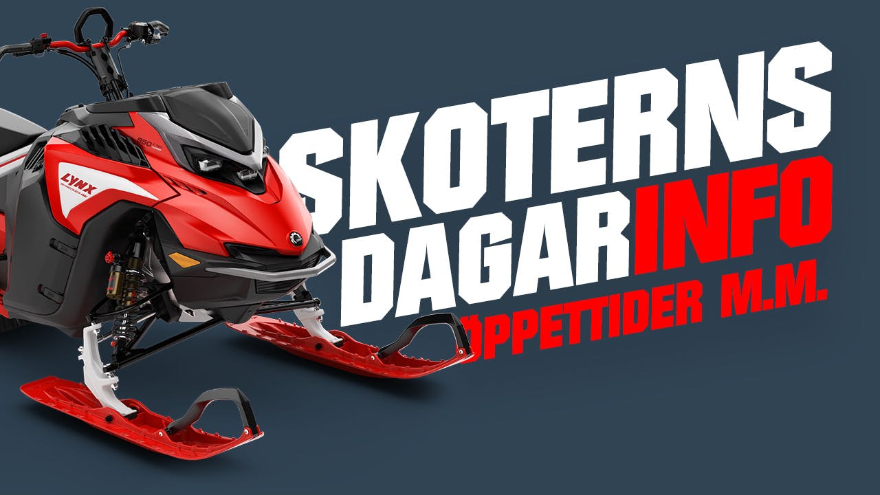 Skoternsdag information